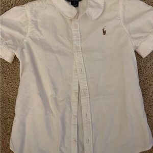 Polo by Ralph Lauren Kids White Button Down Shirt